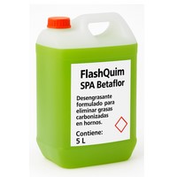 FlashQuim Spa Betaflor, Limpiador Bioalcohol 4x5