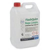 FlashQuim Ropa Limpia Garrafa de 5 Litros. Ambientador Alta Fragancia.