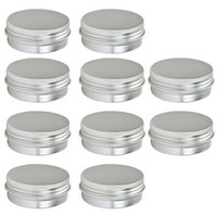 Set 10 Latas Ovales 13.2x8.5 Con Tapa