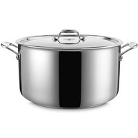 Cacerola Alta con Tapa Dim. 20 Cms. 4 Lts.