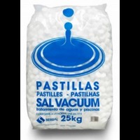 Sal Pastillas Vacuum Regenia Technic, Saco 25 Kgs.