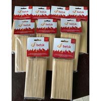 Palillo Brocheta Bamboo 100x2.2 mm Paquete 100 uds