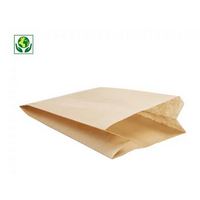 Bolsa Papel Kraft 140x240+70 mm 5 packs de 200 uds