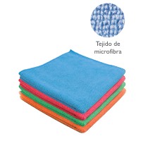 Bayeta Microfibra Alpha Azul 12 unidades.