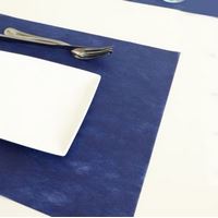 Mantel 30x40 Cms. Newtex Azul. | Servicio de mesa | Tela sin Tejer | Lavable |