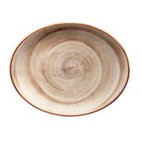 Bandeja Oval Terrain 36x28x3 cms.