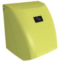 Secamanos de Aire Forzado Zephyr II Verde Neon| Secado de Manos | Secador | Toallero | Dispensador |
